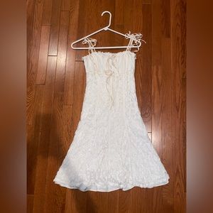 Vintage Betsey Johnson lace Midi Dress